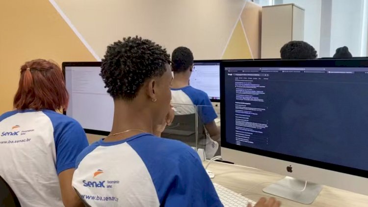 Programa abre mil vagas de cursos gratuitos para jovens no Senac